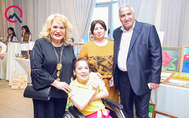 Leyla Əliyeva Həyat Fondunun bir illiyində -  VİDEO + FOTO